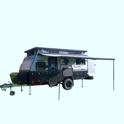 China Ruiwei Australia Standard Travel Trailer Auto Camper Caravan Manufacturers For Sale for sale