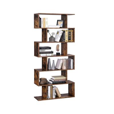 China Vintage Adjustable European American Style Oak Public Library House Shelf (Others) Wooden Wall Shelves and Bookshelves for Sale for sale