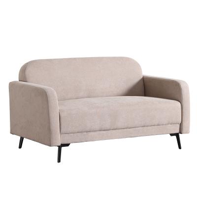 China 2 Or 3 Seater Upholstery Fabric Sofa Furniture With Stainless Steel Modern Framed High Quality Leather Removable Leg Cover For European for sale