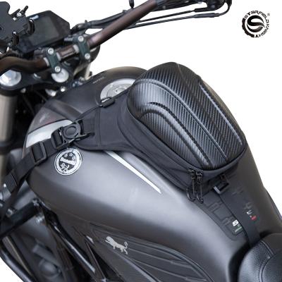 China New Oxford Cloth Black Motorcycle Durable Waterproof Motorcycle Fuel Tank Bag SFK Equipment Leg Mount Bag for sale