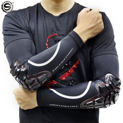 China Breathable Black Fashion SFK Motorcycle Proof Motorcycle Elastic Sun Protection Ice Sleeve Silicone Elbow Pads Riding Pads For Arms for sale