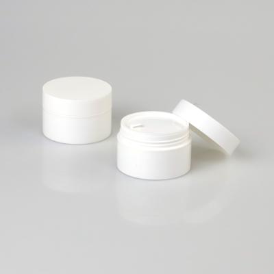 China Idealpak 50 to 100ml Cosmetic Single Wall Jars Cream Plastic Mini Plastic Jar with Private Logo for sale