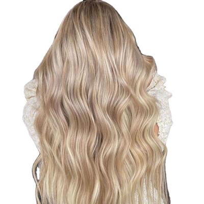 China High Quality Silky Straight Popular Russian Hand Tied Wave Skin Weft Hair Extensions 2022 Genius Hair Weft Seamless Weft New for sale