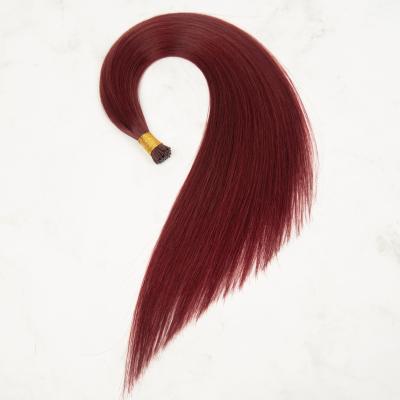 China I Tip Hair Extensions Suppliers Wholesale Natural Double Straight Human Hair Straight i/u/flat Virgin Hair Extensions Pulled I Tip Hair Extensions for sale