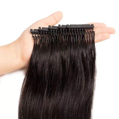 China Factory Wholesale 100% Raw Cuticle Aligned Hair 6d Hair Extension Long Time Use For Salon Indian Virgin Hair Custom Different Color for sale