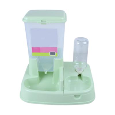 China Pet Feeding Products Multifunctional Pet Automatic Pet Supplies Pet Feeding Bowl With Waterer for sale