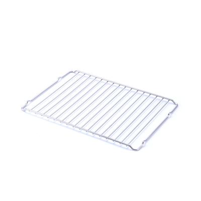 China Flat Bottom Square Pan Cooling Rack Baking Bread Sustainable Rack Steaming Rack Stainless Steel Baking Pan Rack for sale