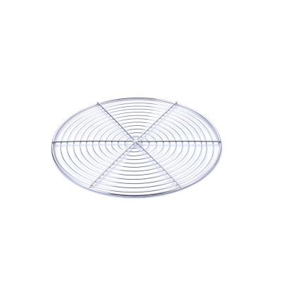 China Stainless Steel Sustainable Round Cooling Rack Cooking Rack BBQ Grill 320 Metal Tall Cooling Rack for sale