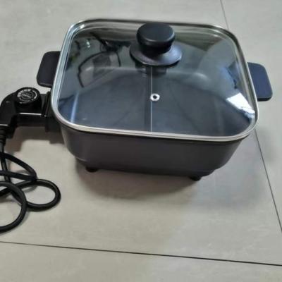 China Household hot pot mini pot electric pot 2 in 1 hot pot rice cooker for sale