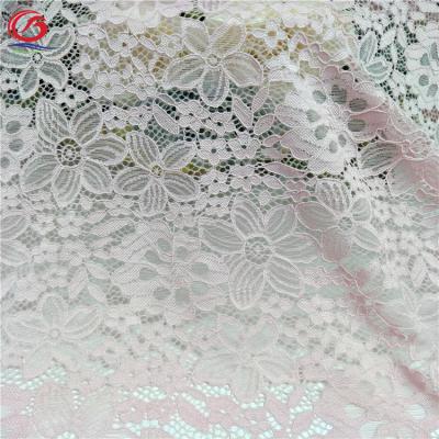 China 2021 Viable High Quality Cheap Nylon Spandex Wedding Dress Lace Up Bridal Swiss Voile Guipure Border Lace for sale