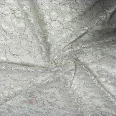 China Sustainable High Quality 90% Nylon 10% Spandex Lace Fabric for sale