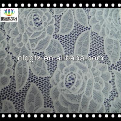 China MG2053A Viable Stretch Underwear Lingerie Bra Elastic Nylon Lace Fabric For Wedding Dresses for sale