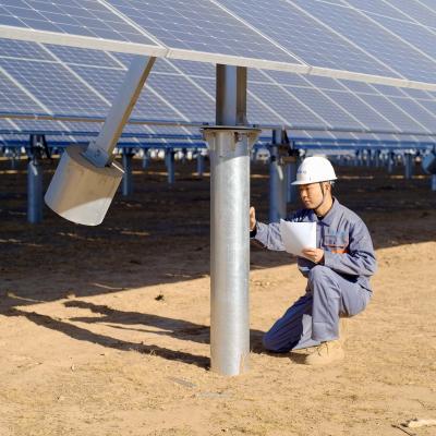 China GQ-T Intelligent fotovoltaïsch tracking bracket systeem dat zich met de zon beweegt Te koop