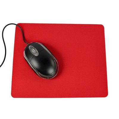 China Eco-friendly Solid Color Mousepad Desktop Computer Wrist Rest Eco-friendly Anti-Slip Rubber Mouse Pads for sale