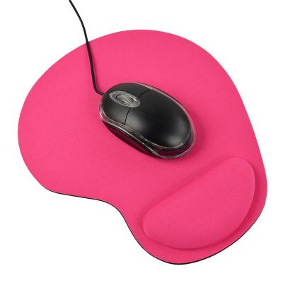 China Pat Mouse Pad Silicone Soft Anti Slip Radiation Protection Gaming Mouse Pad With Wrist Rest Support Mat For Computer Gaming PC Laptop Color Firm for sale