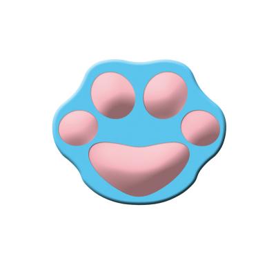 China Hot Selling PASSIONATE Non Slip Cat Paw Paw Mouse Pad Desktop Rubber Low Mouse Pad With Wrist Rest Support for sale