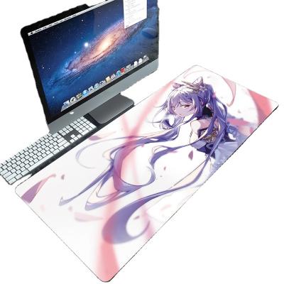 China Wholesale Amine PASSIONATE Mat Office Mat Locking Edge Mouse Pad Large Size for sale