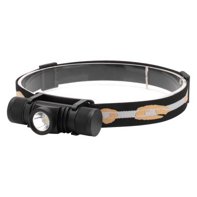 China Hot Sales 1600lm Removable Headlamp Camping Mini Portable Headlight USB Charging L2 LED Head Lamp for sale