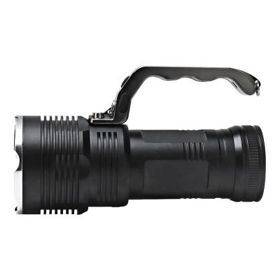 China High Lumen Camping Led Spotlight XHP50 Handheld Flashlight USB Rechargeable Torch Light for sale