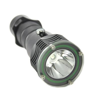 China High Quality High Lumen UV Flashlight Waterproof Diving Torch Diving Light Led For Camping for sale