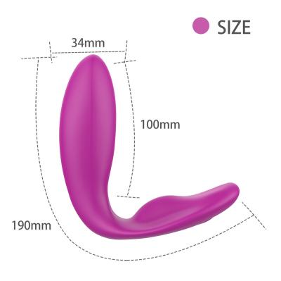 China 10 Vibration Frequencies Critoral Stimulator Dual Motors Remote Control Vibrator Sex Toys for Woman Clitoris Female Clit G-spot for sale