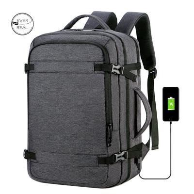 China With USB 17inch USB Waterproof Extra Large Custom Oxford Notebook Bag Travel School Laptop Backpack Men's Premium for sale