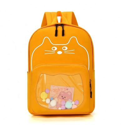 China 2021 New Waterproof Cute Cartoon Cat Children Baby Shoulders School Bag Kindergarten Bookbag For Boys Girls for sale