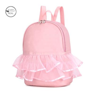 China Everreal Custom Cute Girl's Daily School Life Cute Ballet Dancing Sailor Bags Tutu Dress Dance Backpack for sale