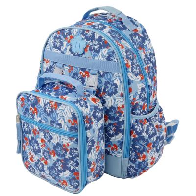 China 2021 Other New Style Kids Children Backpack Lunch Bag 2 In 1Set School Bag For Girls Set for sale