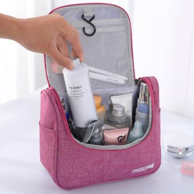 China Lady New Travel Storage Waterproof Toiletry Bag Folding Cosmetic Bag Makeup Bag for sale