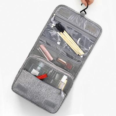 China Wholesale Large Capacity Waterproof Makeup Storage Bag With Zipper Cosmetic Bag For Women for sale