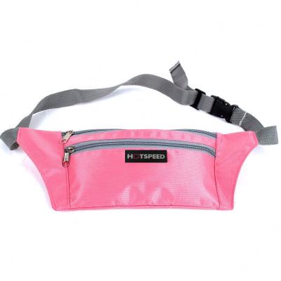 China Outdoor Motorcycle Anti-theft Running Fanny Pack Waist Wallet Hip Pouch Bag for Women Men Shape Polyester Letter Unisex Pillow for sale