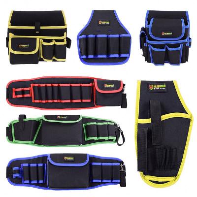 China Portable Oxford Tool Bag Oxford Cloth Multifunctional Tool Pockets Hardware Kits Repair Special Electrician Tool Bag for sale