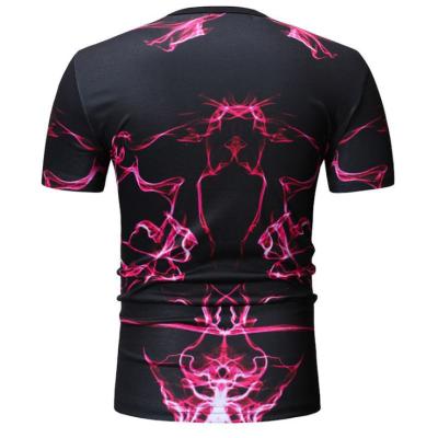 China Other Mens Short Sleeve Printed Mens Casual 100% Cotton Gift T-Shirt for sale