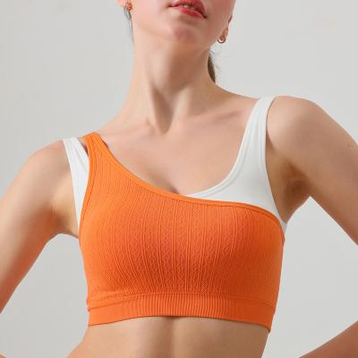 China Breathable Workout top High Quality Fitness Sports Bras Shockproof Seamless Bra Ladies Push Up Women Vest Girls Plus Size Yoga Bras for sale