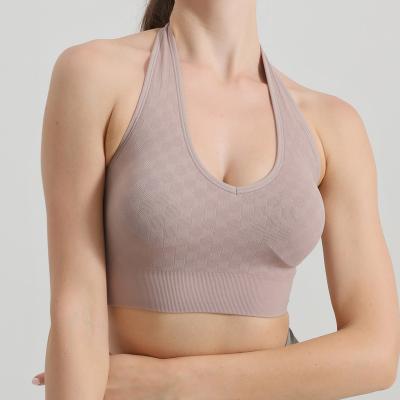 China Breathable 2023 high quality yoga wear sports bras custom fitness workout gym bra for women workot tops for sale