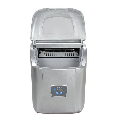 China Hotel OEM Mini DC Countertop Plastic Cabinet Ice Maker Machine for Home or Travel for sale