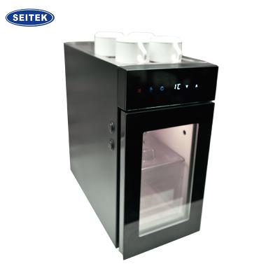 China Mini 9L Single-temperature Display Milk Fridge For Coffee Machine for sale