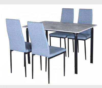 China Modern dining set with 4 chairs for sale