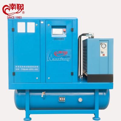 China Lubricated Rotary Screw 110KW Low Pressure Air Cooling Air Compressor for sale