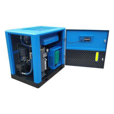 China 7.5kw 10hp 0.8m3/min 12 Bar 5Liter Oil Lubricated General Industrial Equipments Screw Air Compressor for sale