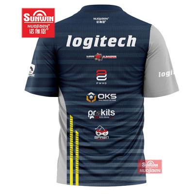 China wholesale sublimation esports gaming tank top antibacterial good quality teams tank tops for men for sale