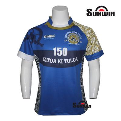 China Breathable Custom Full Sublimation Cheap Rugby League Tank Top for sale