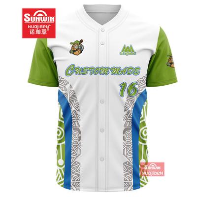 China 2021 Sublimation Embroidery Baseball Tank Top Turnaround Antibacterial Quick Baseball Uniform for sale