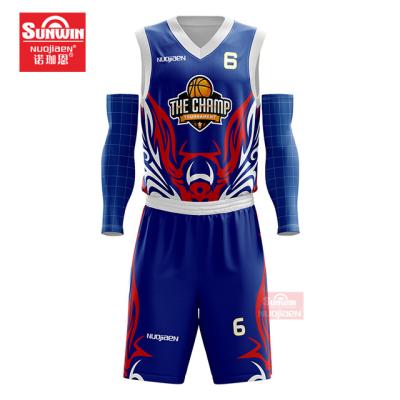 China The Latest Design 2018 Free Sample Sublimation Sports Basketball Tank Top Set Custom Cool Dry Anti-UV Philippines for sale