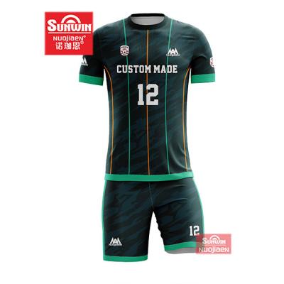 China Soccer Football Uniform With Sublimation Set Sportswear Wholesale Custom Soccer Jersey For Mens Soccer Shirt Suit Tank Top Soccer Wear for sale