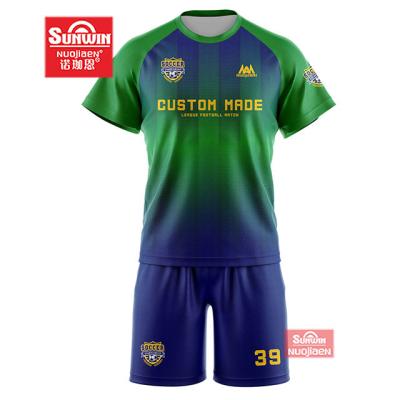 China Shirts & Tops Newest Customized Sublimation Design Soccer Jersey Good Quality Football Sports Uniform T-shirts for sale