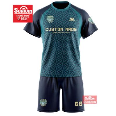 China Shirts & 100% Polyester Sublimation Soccer Jersey, Custom Football Principal for sale