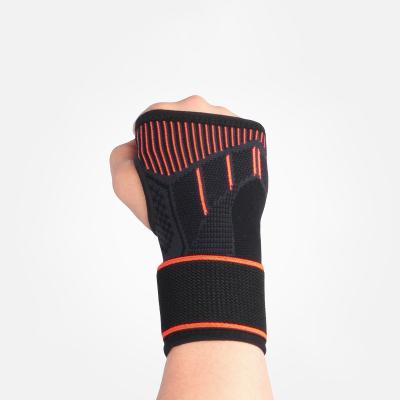 China Universal Elastic Wrist Support Wrist Brace For Tennis Sports Price Good Green Color Wrist Protector for sale