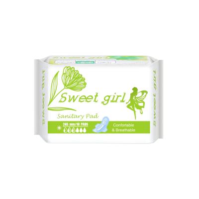 China Breathable Sanitary Feminine Hygiene Pads Night Use Pads Sanitary Pads Menstrual Sanitary Napkin for sale